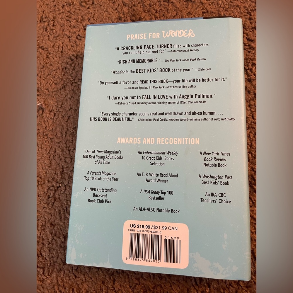 Wonder by R.J. Palacio - Picture 2 of 3